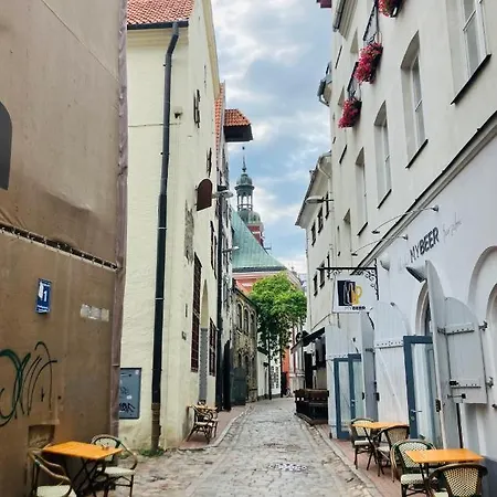 Square In Old Apartment Riga