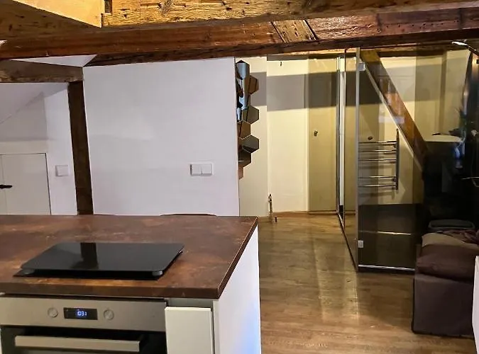 Square In Old Apartment *