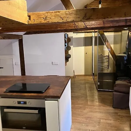 Square In Old Apartment *